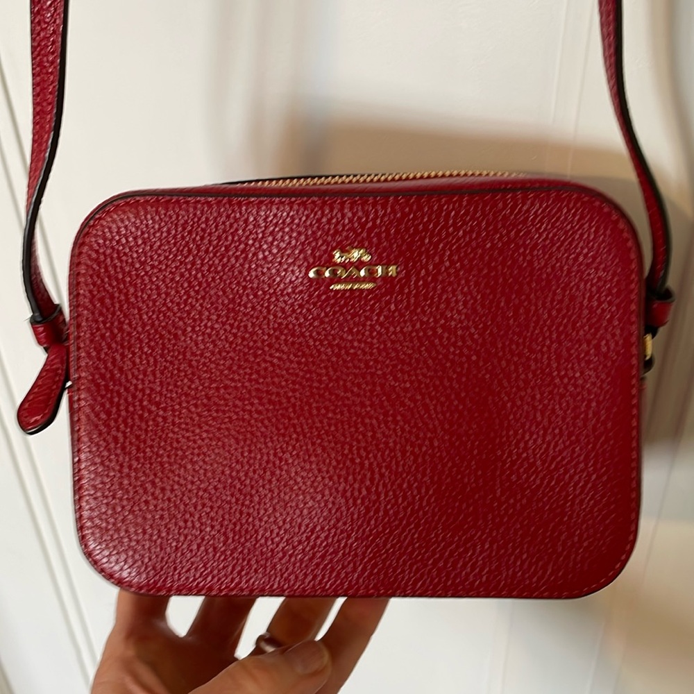 Coach cross body - RED!
8x6x2